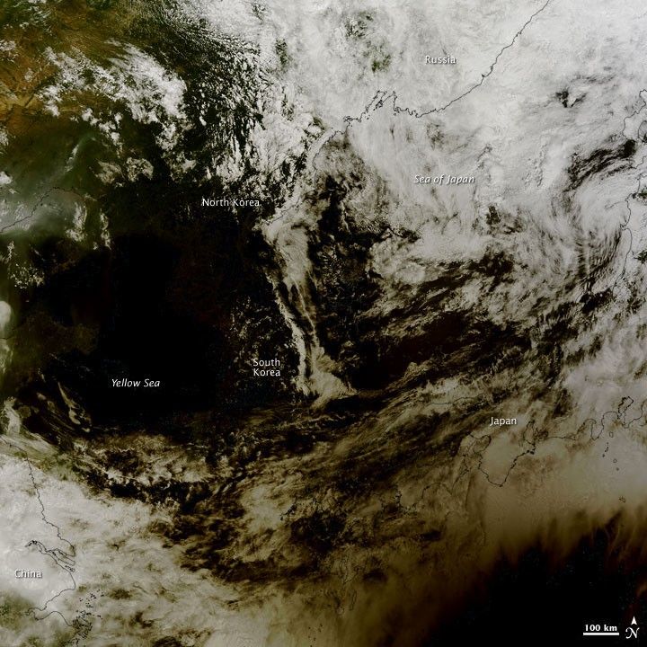 Eclipse Shadows Japan, Korea, China