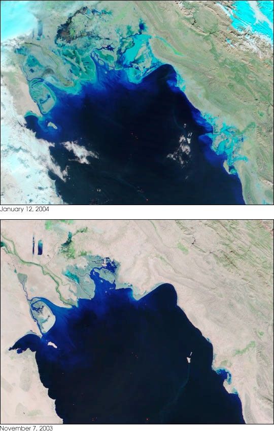 Nasa Iran Floods in Iran - NASA Science