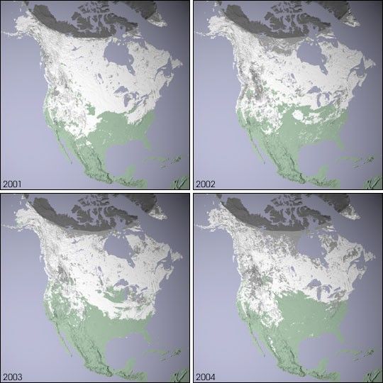 North American Snow Cover