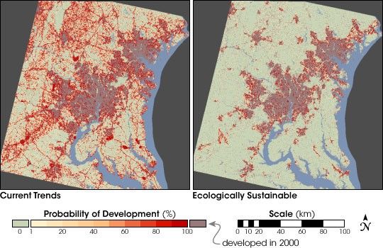 Satellite Data and Computer Models Predict Growth