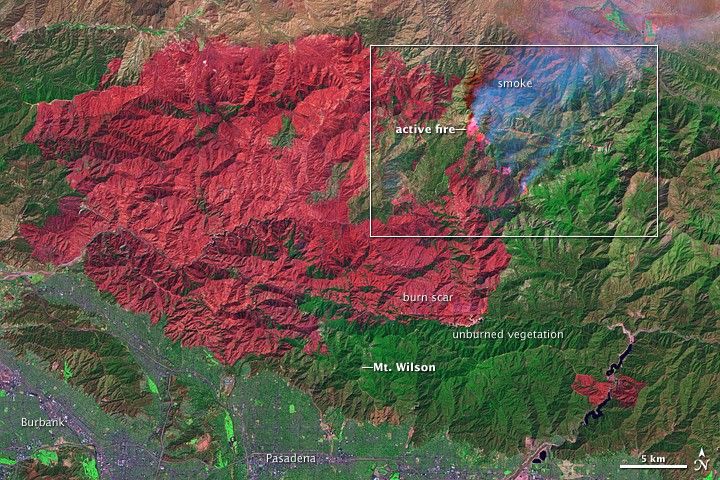 False Color - September 7, 2009