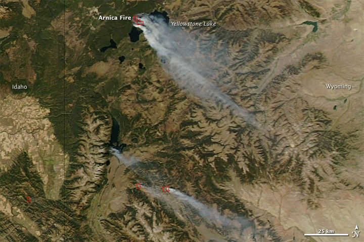 Fires in Yellowstone - NASA Science