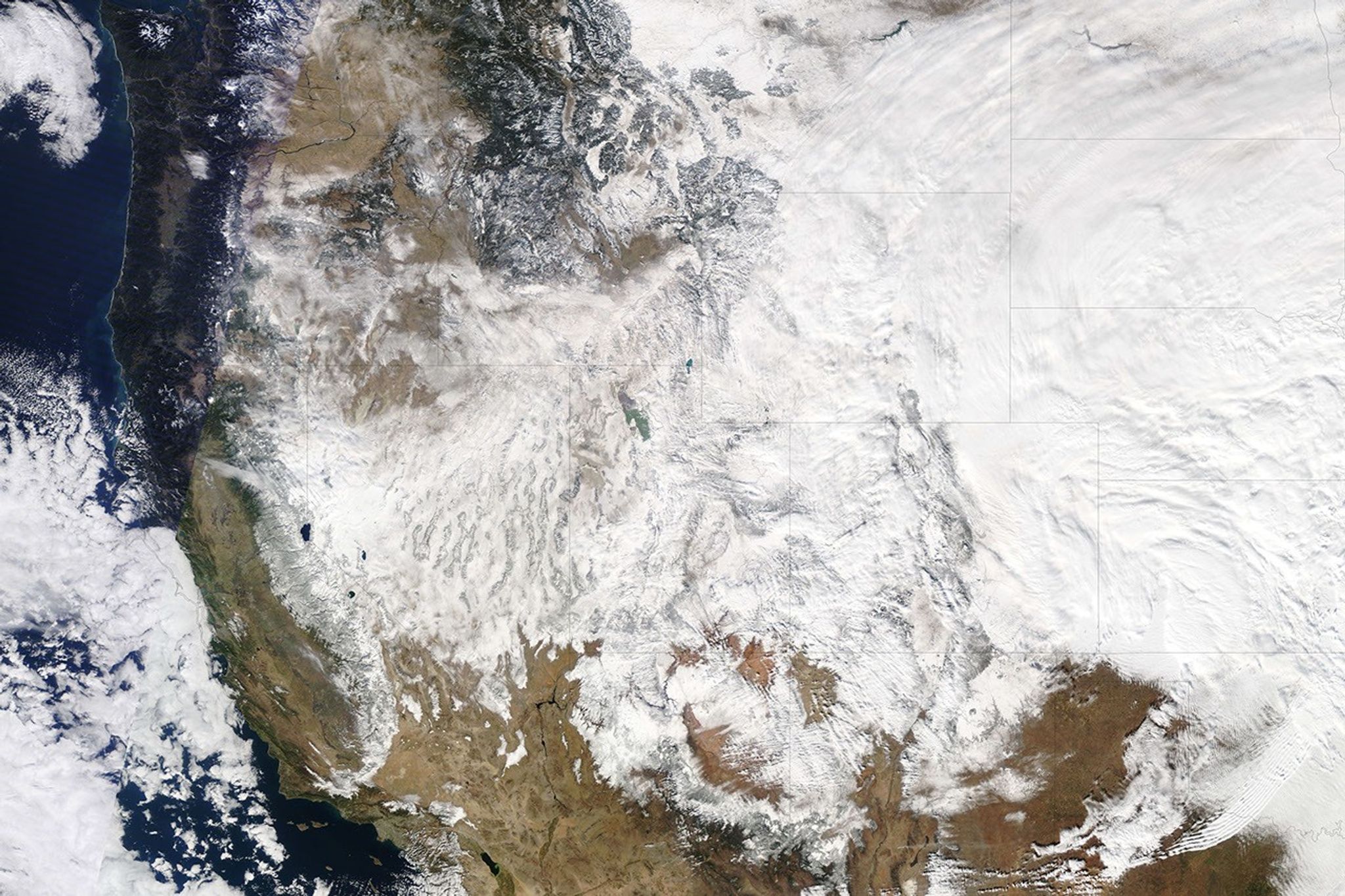 Winter Storm Crosses United States - NASA Science