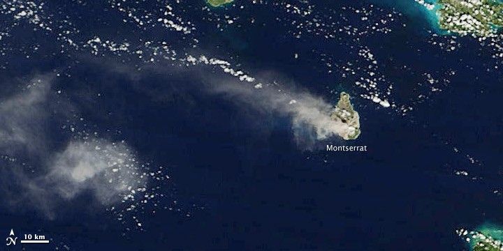 Soufriere Hills Volcano Resumes Activity