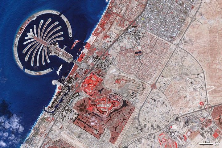 
			Dubai, February 2010 - NASA Science			