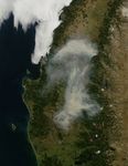 Wildfire in Central Chile