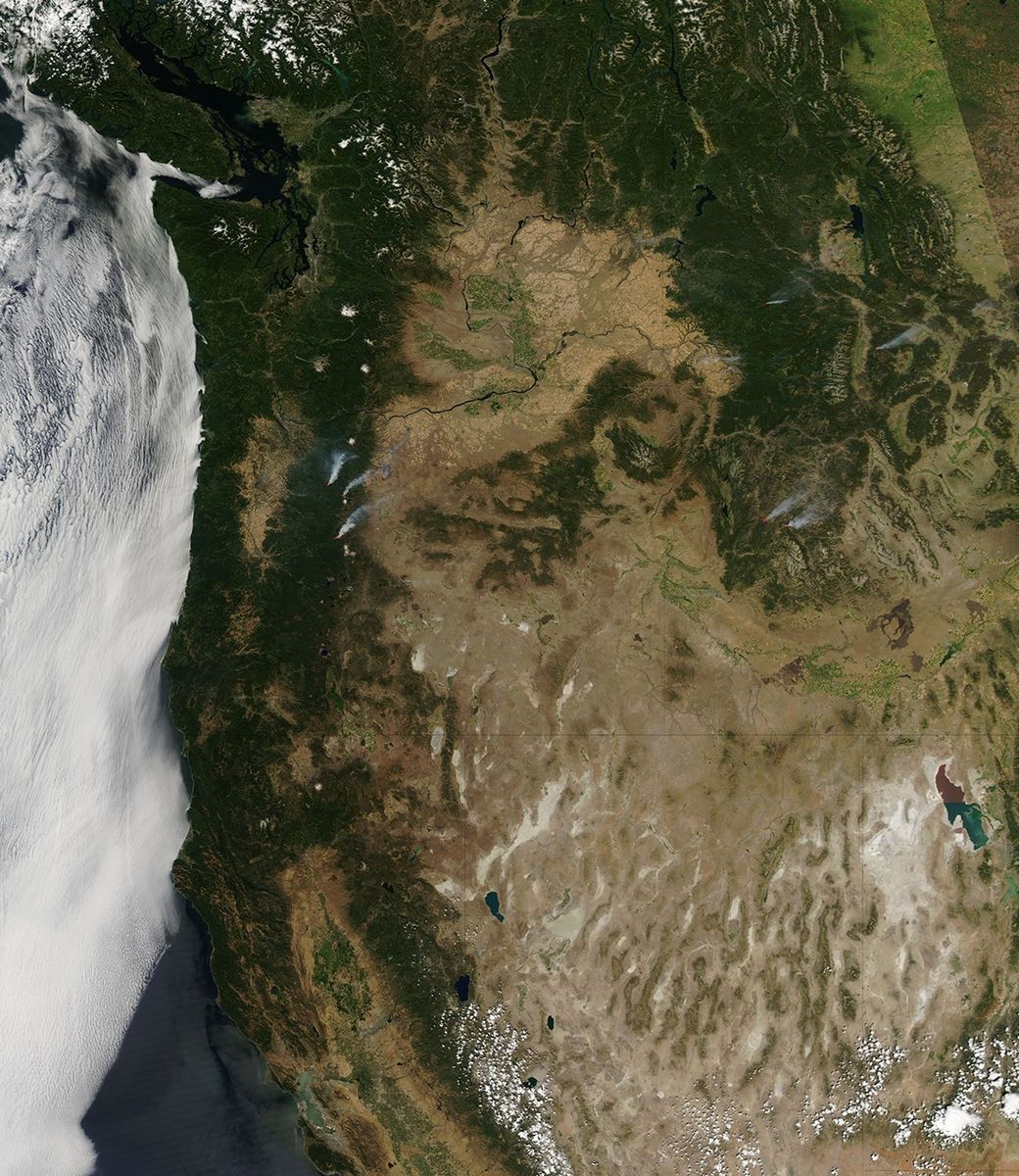 Fires in Oregon - NASA Science