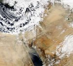 Dust and Violent Weather in the Eastern Mediterranean