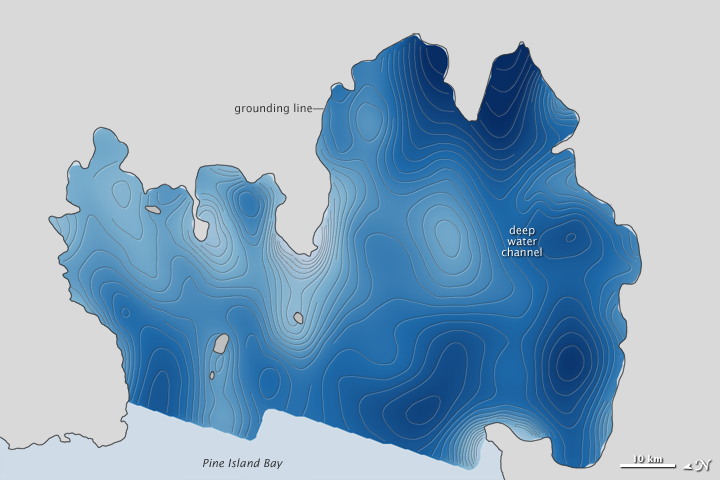 Seafloor Bathymetry Model - October 16 - November 9, 2009