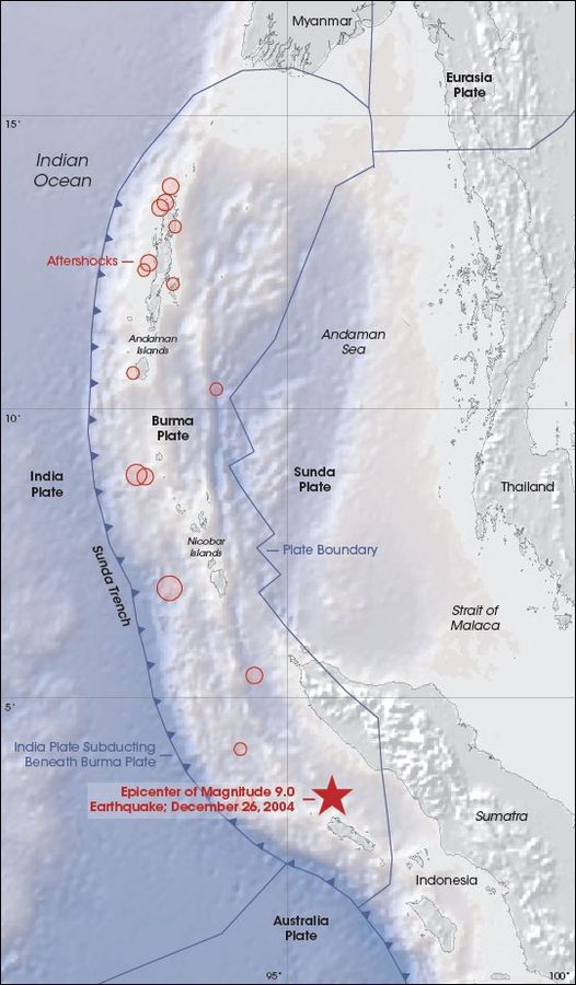 Earthquake Spawns Tsunamis - NASA Science