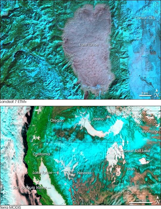 Valley Fog in Lake Tahoe