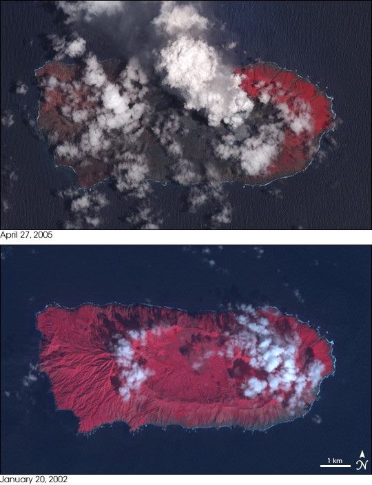 Eruption of Anatahan