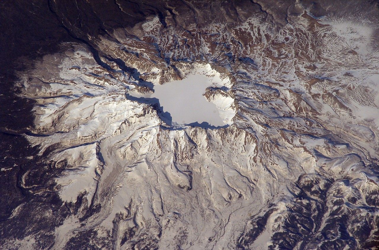 Baitoushan Volcano, China and North Korea - NASA Science