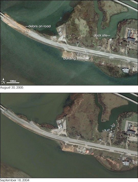 Hurricane Damage in Mobile, AL