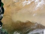 Dust Storm in the Sahara Desert