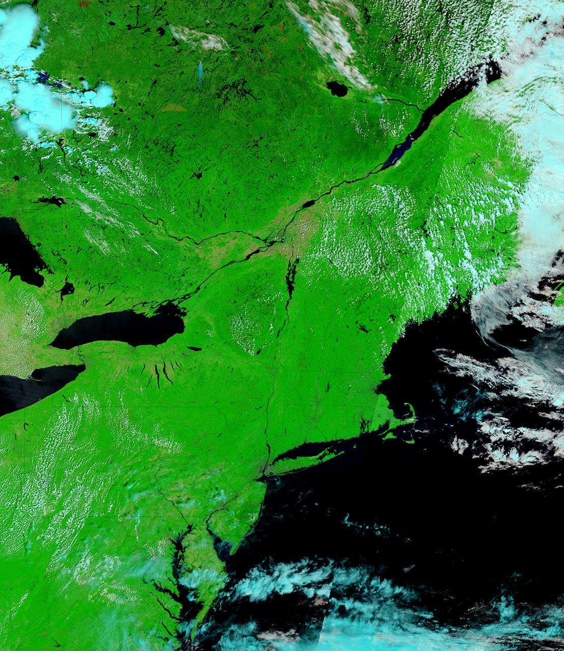 Flooding in Quebec and Northeastern U.S.