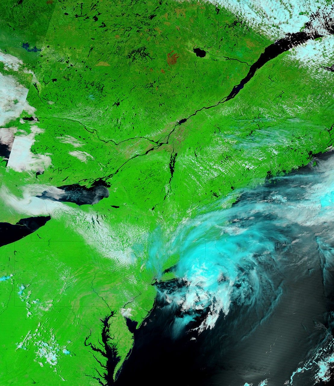 Flooding in Quebec and Northeastern U.S.