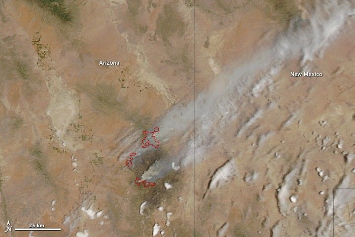 Horseshoe 2 Fire, Arizona