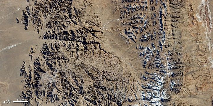 
			Qinghai Cross Section - NASA Science			