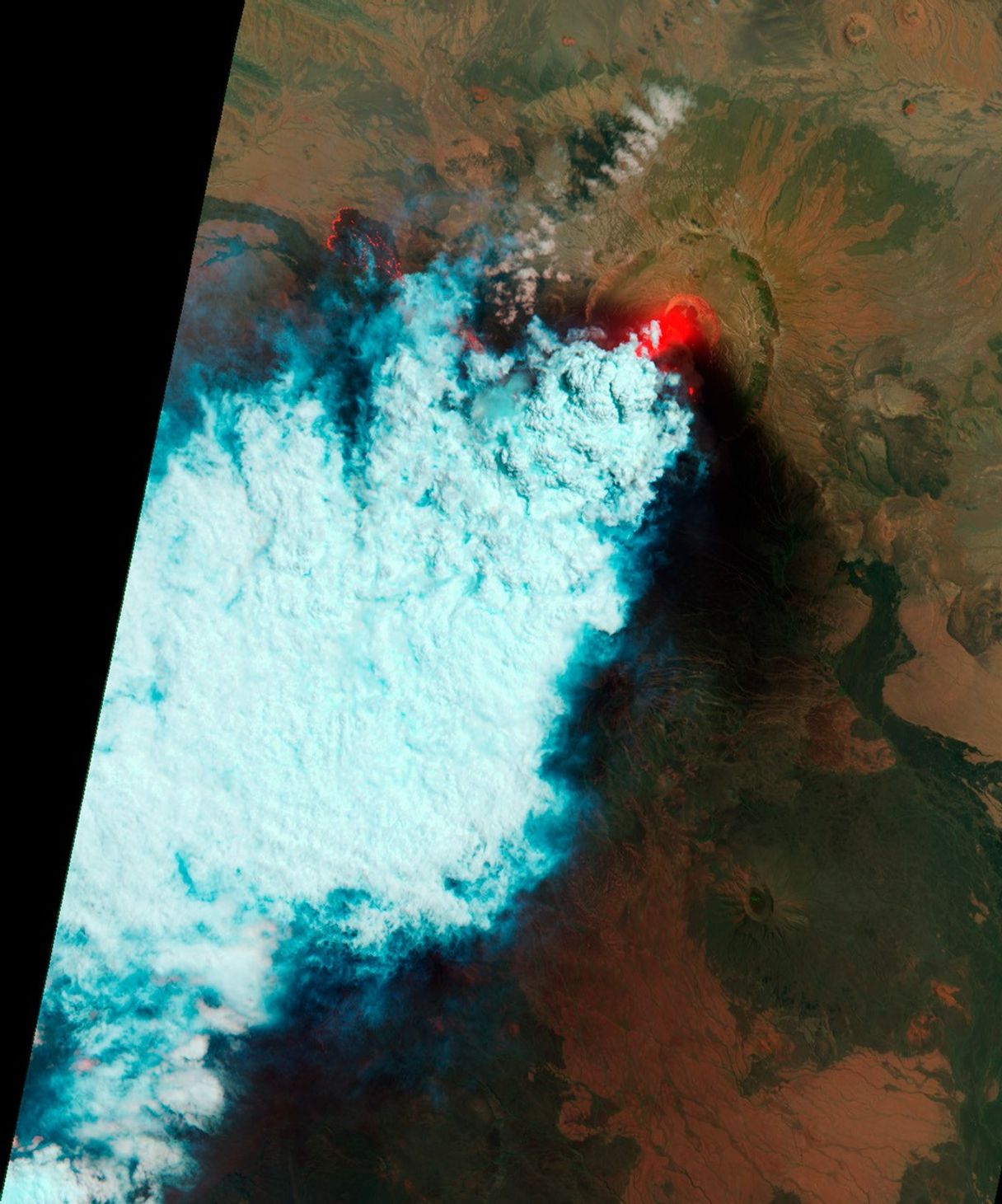 false color - June 24, 2011
