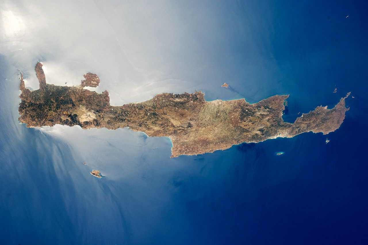 Island of Crete, Greece - NASA Science
