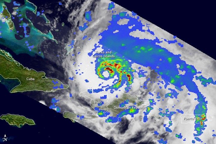 
			The Eye Inside Irene - NASA Science			