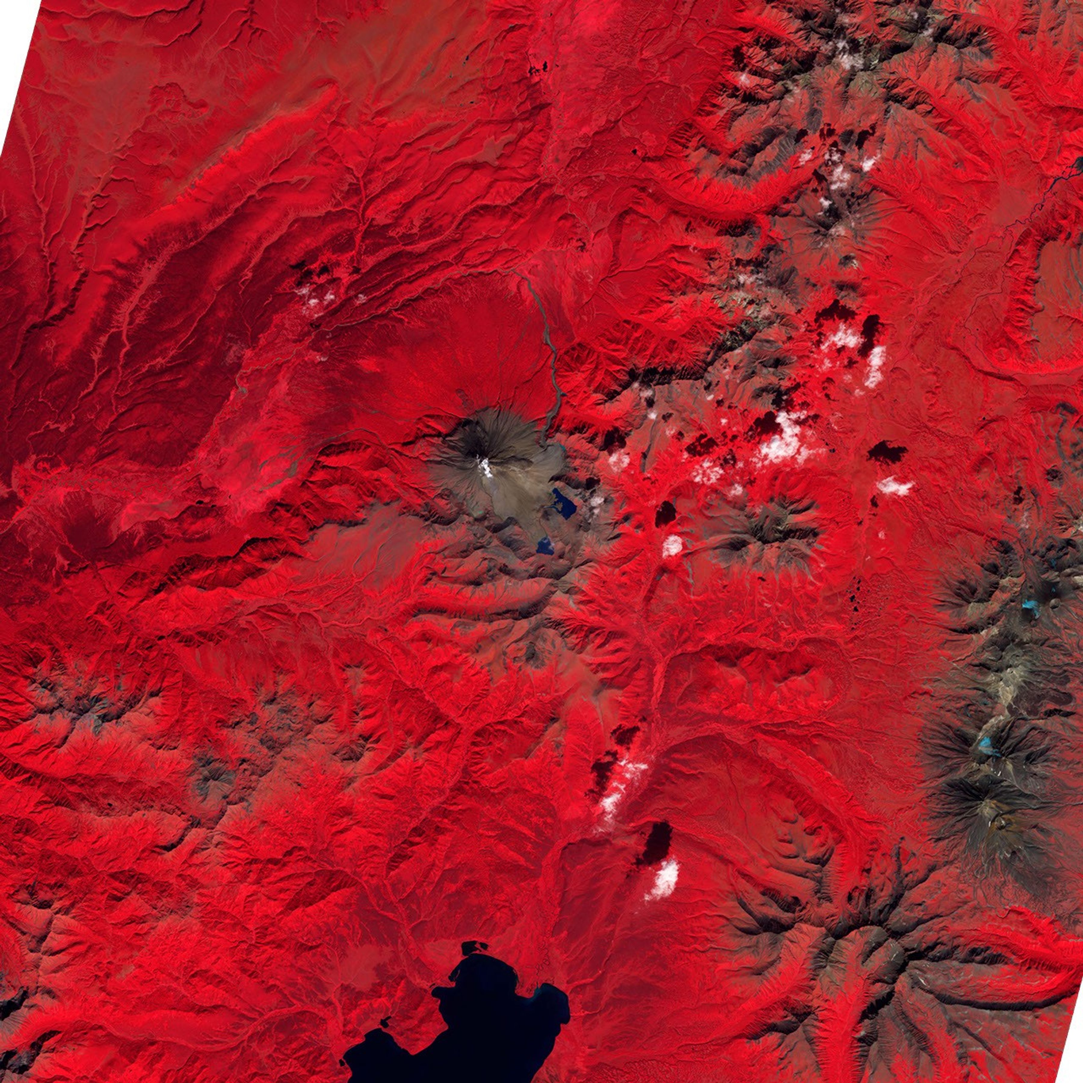 Lava Flow on Kizimen Volcano - NASA Science