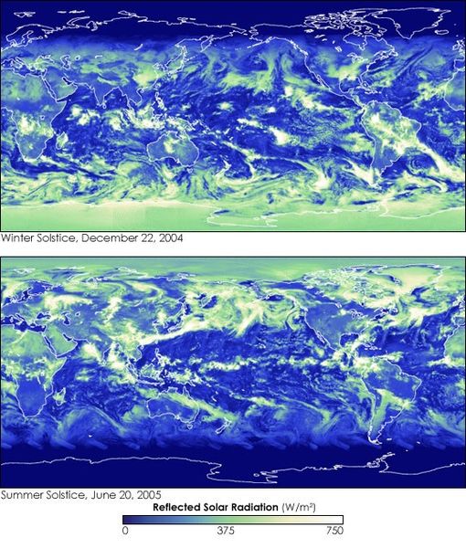 Inter Solstice Map Winter and Summer Solstice - NASA Science