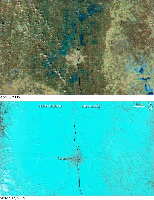 Flooding on the Red River