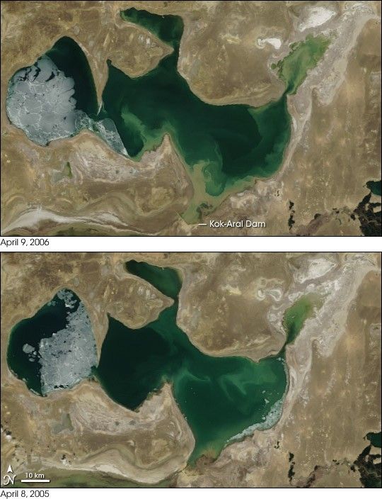 Aral Sea Expansion