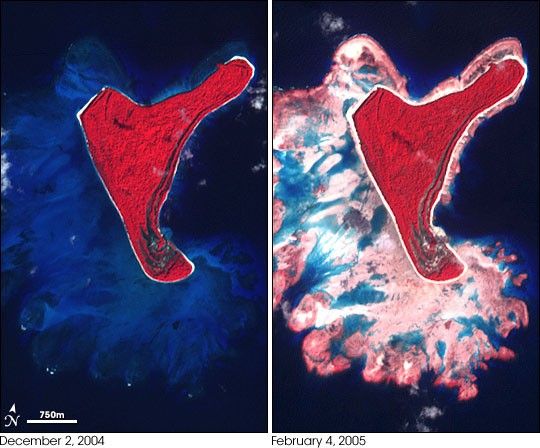 North Reef Island, Andaman Sea