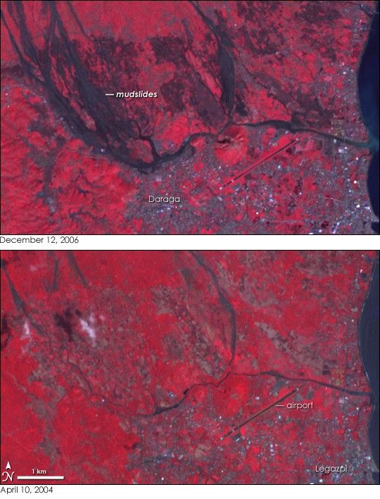 Mudslides in the Philippines