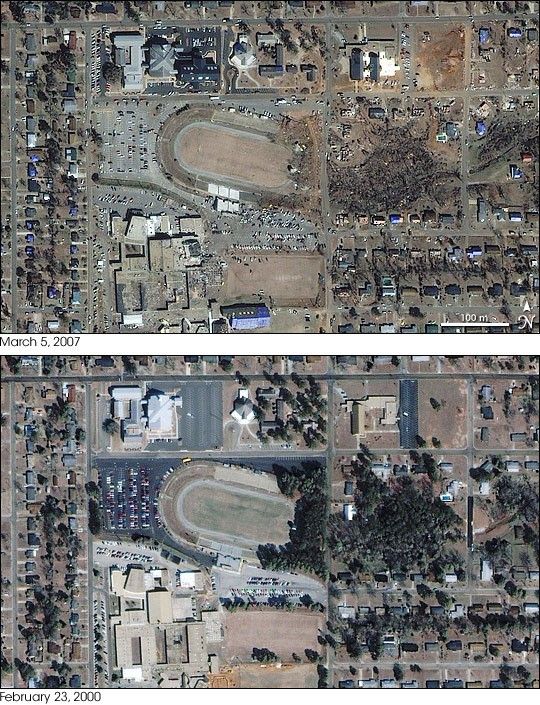 Tornadoes Strike Enterprise, Alabama