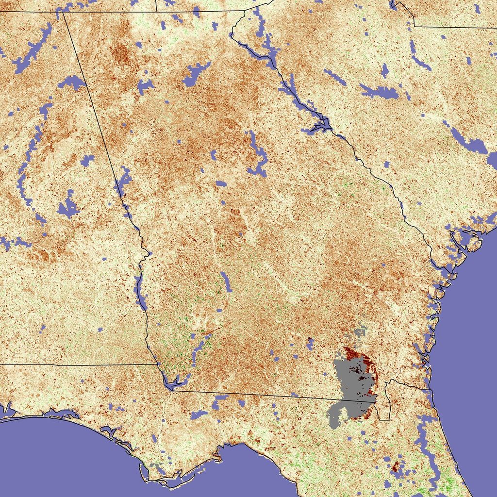 Drought in Southeastern United States - NASA Science