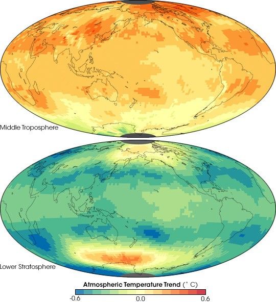 Atmospheric Temperature Trends, 1979-2005