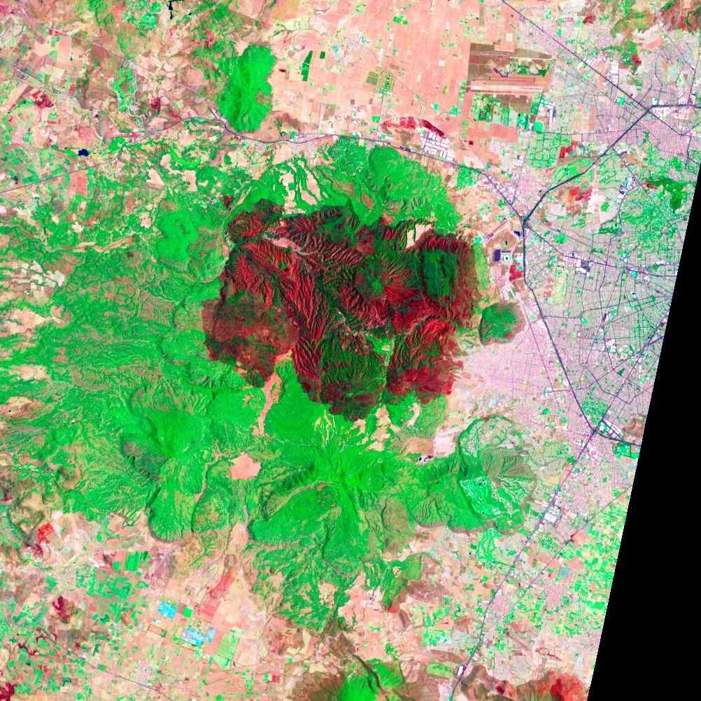 false color - May 14, 2012