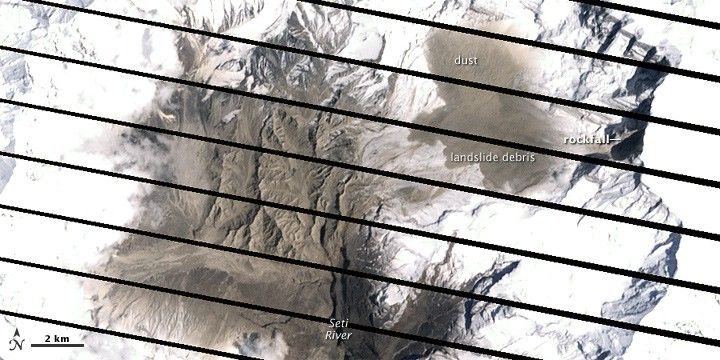 Landslide and Deadly Flood in Nepal