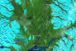 Flooding along the Susitna River