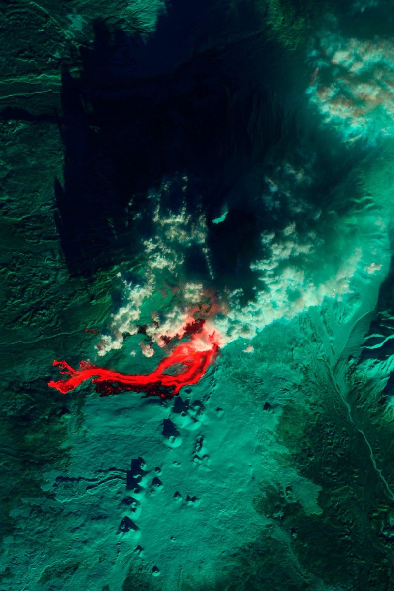 false color infrared - December 1, 2012