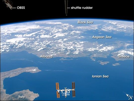 International Space Station from the Space Shuttle - NASA Science
