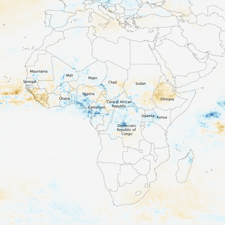 Seasonal Rain Floods Africa’s Sahel
