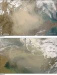Dust Storm over East Asia