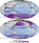 Global Ocean Wind Energy Potential