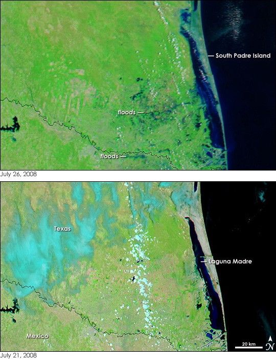 Floods in the Wake of Hurricane Dolly