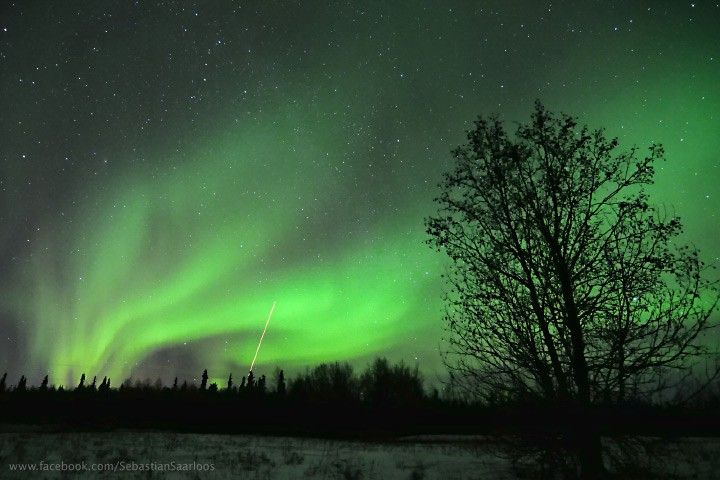Rocketing Into the Northern Lights