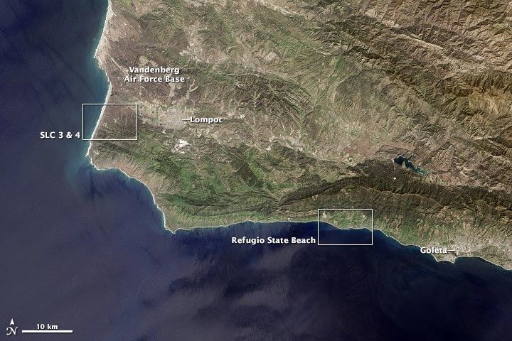 Earth Science Lifts off from the California Coast
