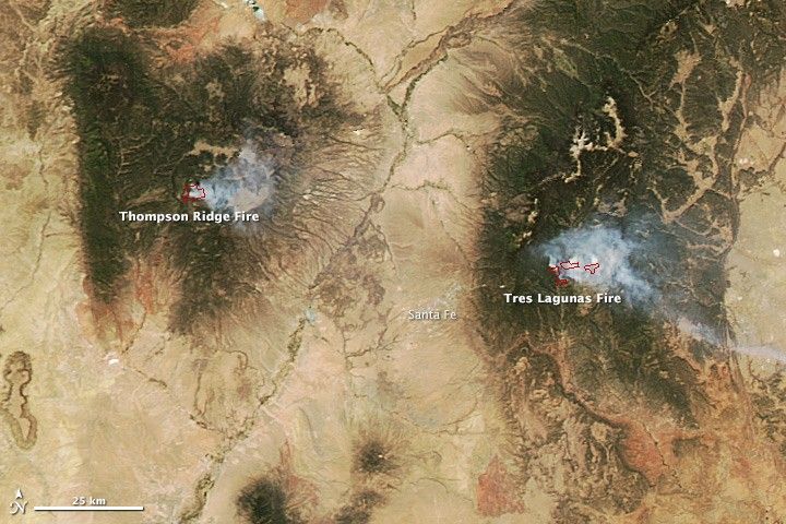 First Fires of the Season in New Mexico - NASA Science
