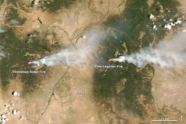 
			Wildfires in New Mexico - NASA Science			