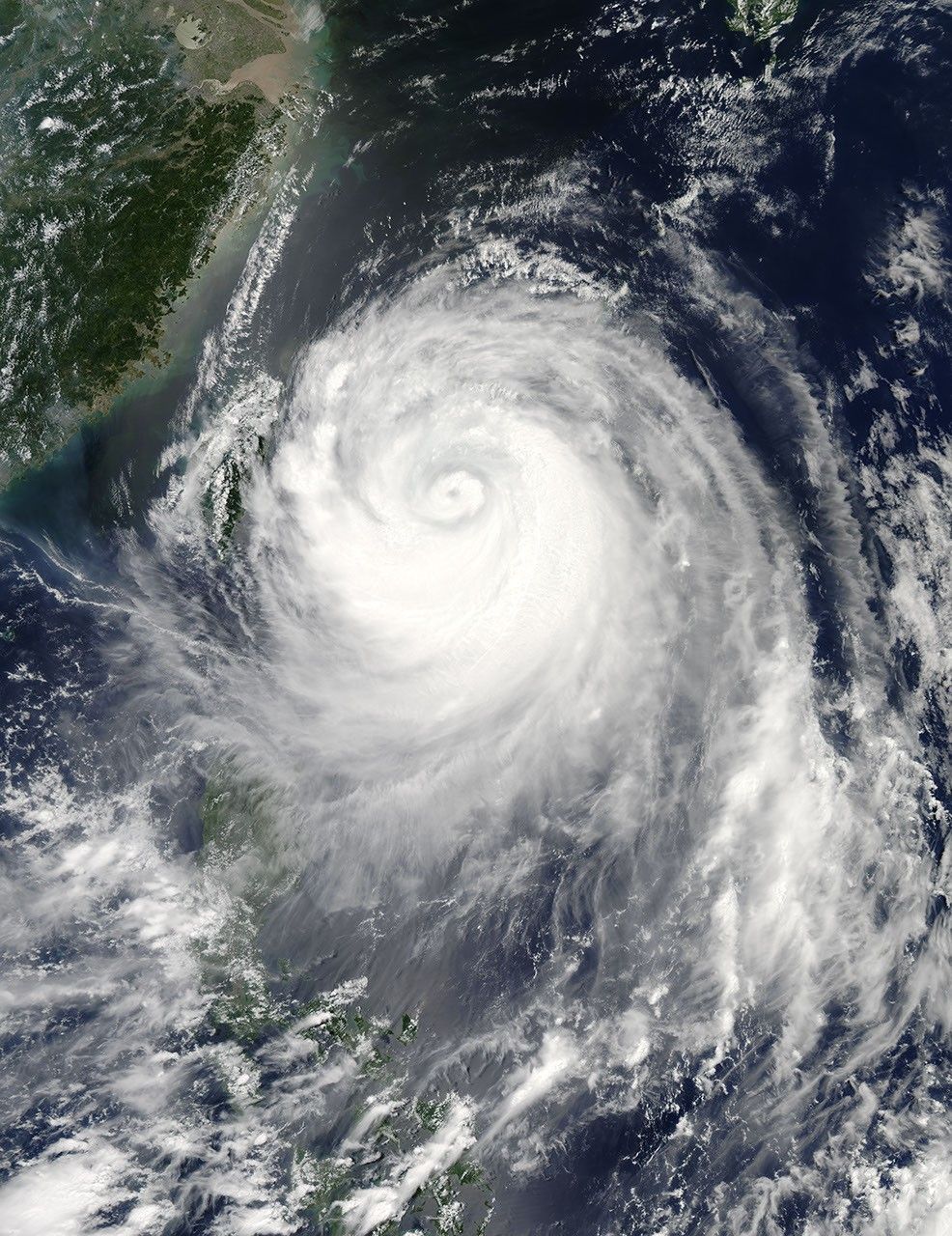 Typhoon Soulik Approaches Taiwan