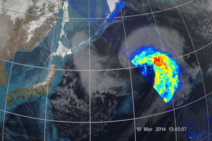 First Images from the Global Precipitation Measurement Mission